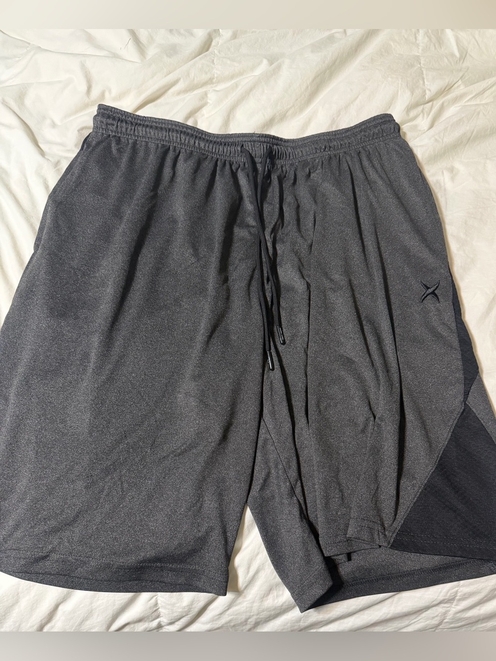 Game Time Men's Athletic Drawstring Shorts - Charcoal